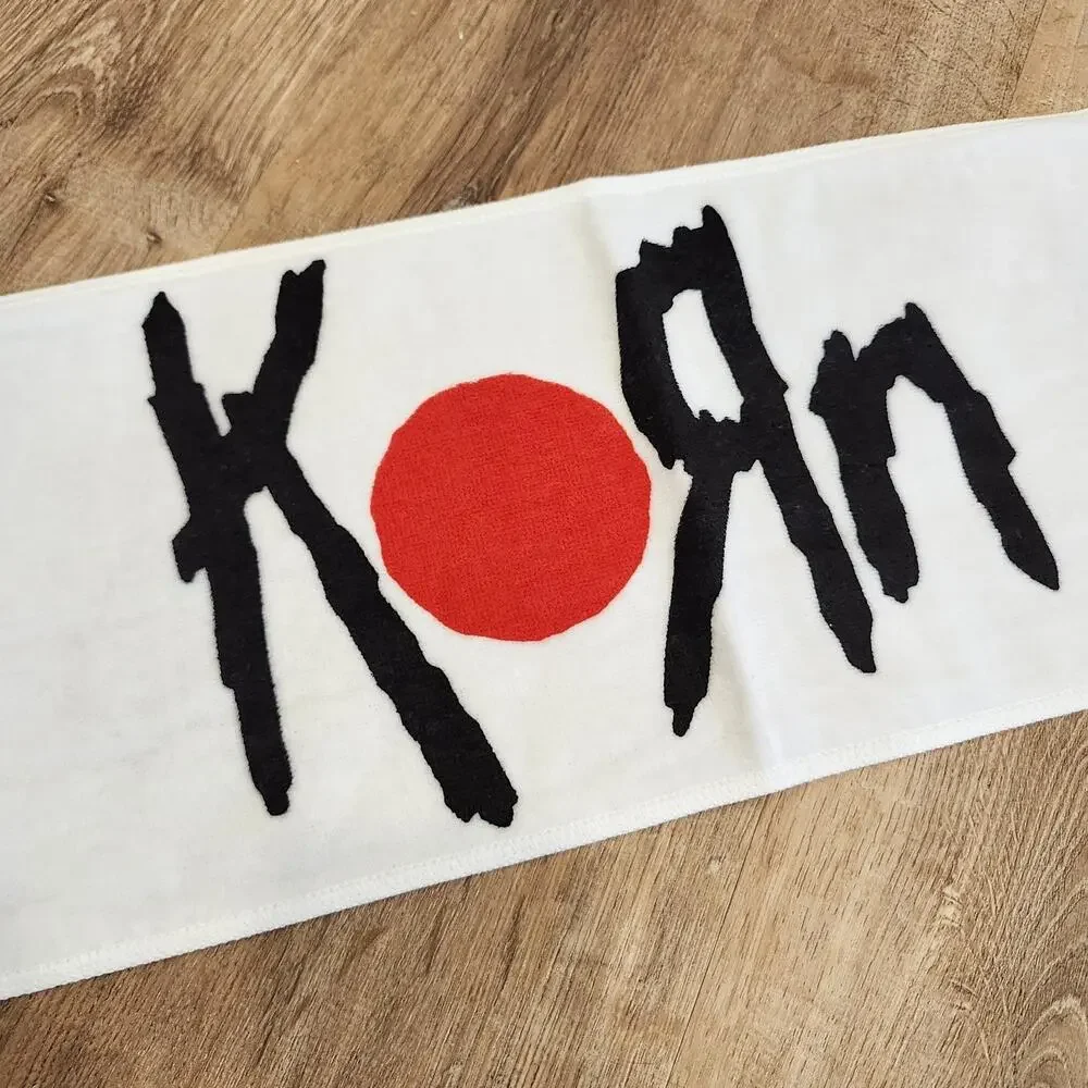 NOS Korn OzzFest Japan 2015 Muffler Towel Rare HTF Authentic Merch Nu Metal Band